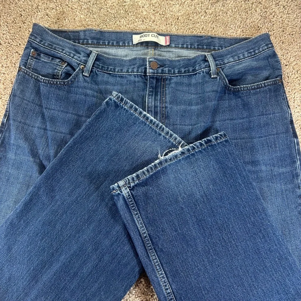 Levis 527 Boot Cut Jeans Men 44x32 100% Cotton Boot Cut Denim Pants